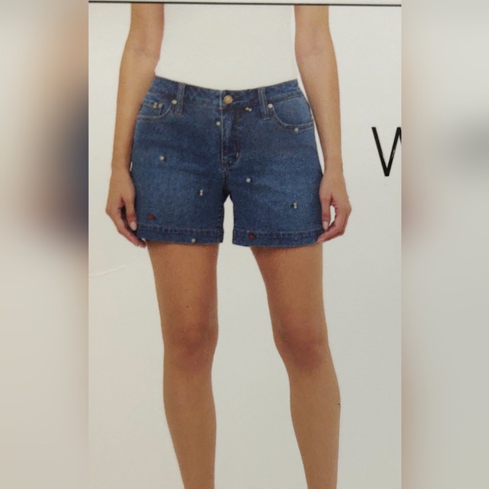 NWT Seven7 Denim Weekend Short Sz 8
